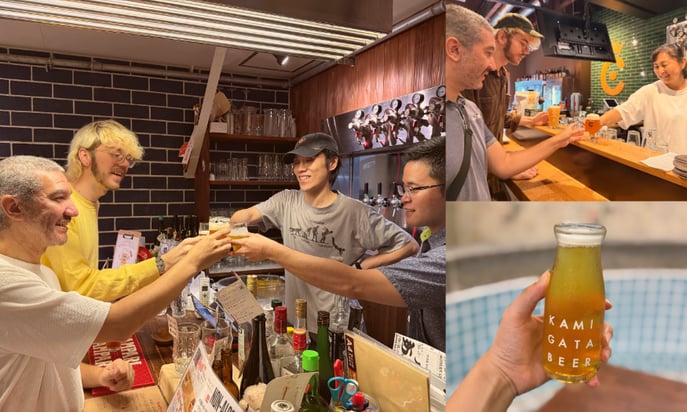 Craft beer at local breweries in Osaka