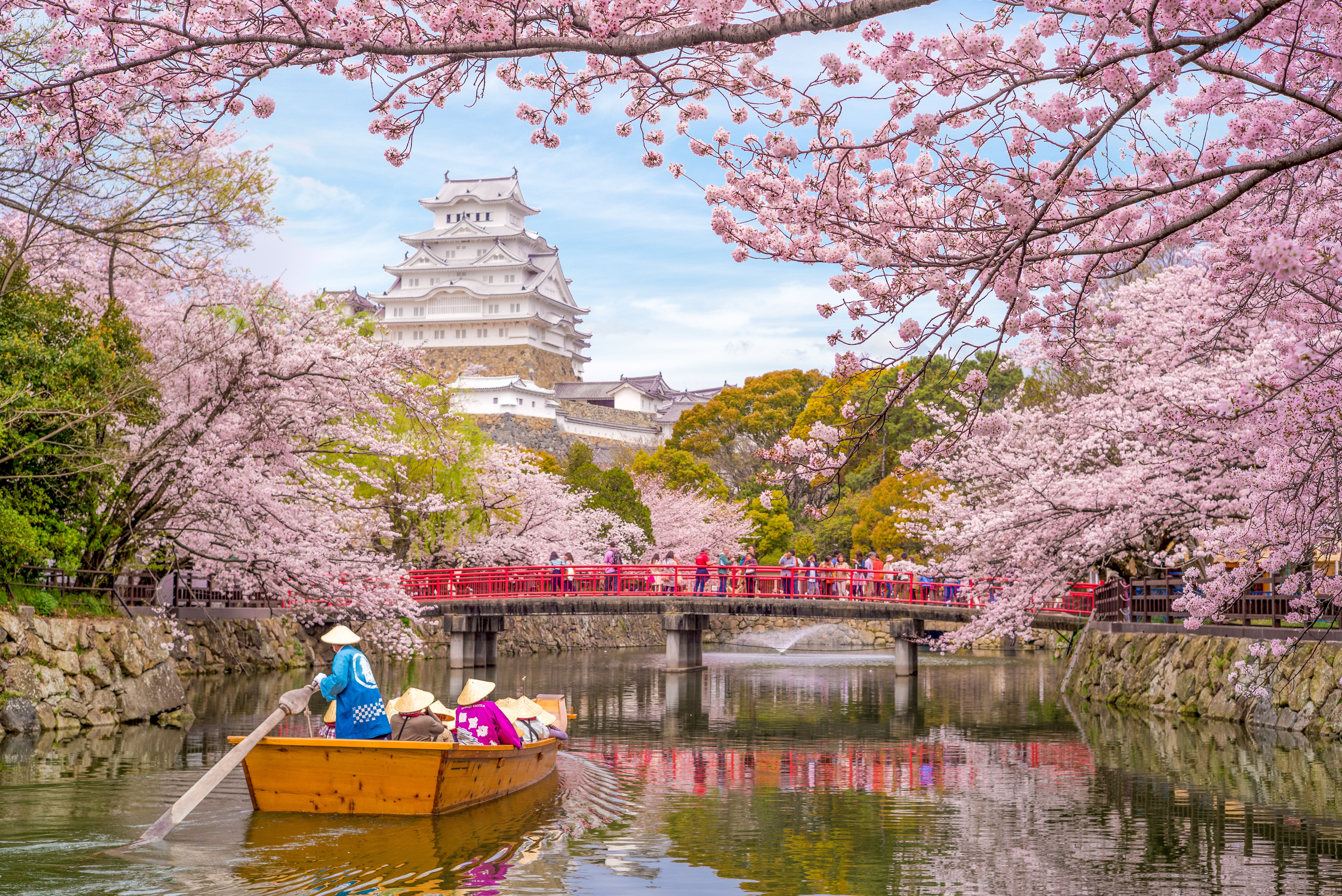 Himeji Castle and Koko-en Garden on a historical day trip from Osaka.