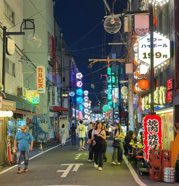 Namba at evening