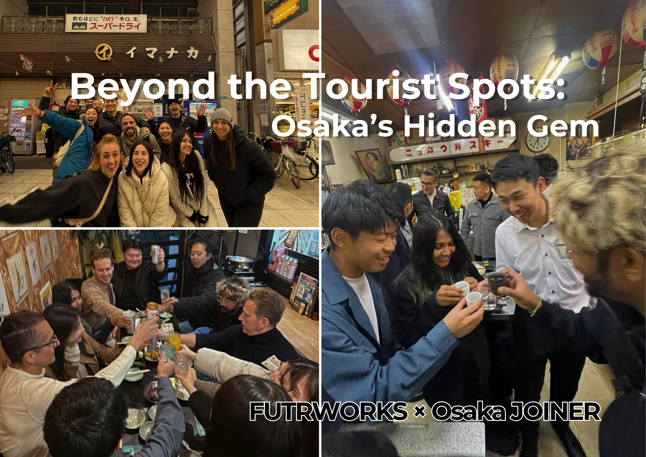【Deep Experience】Local Bar hopping  hidden gems (Juso)