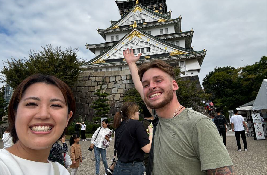 Real Osaka JOINER guests from Germany