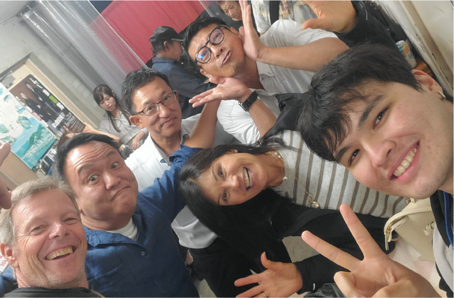 Real Osaka JOINER guests from the United States
