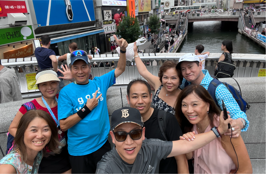 Real Osaka JOINER guests from the United States